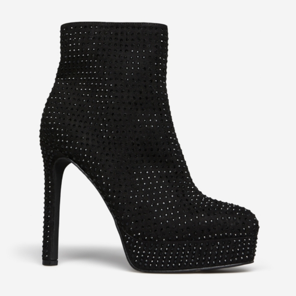 Jasmeen Rhinestone Bootie - Picture 1 of 4
